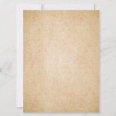 サンタクロースの公式書簡ホリデーカード カード (裏面)