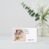 サンタクロースの名刺 名刺 (スタンド正面)