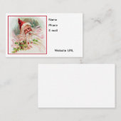 サンタクロースの名刺 名刺 (正面/裏面)