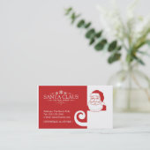 サンタクロースの名刺 名刺 (スタンド正面)