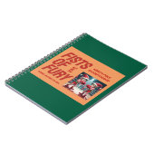 サンタクロースの小妖精や小人のうち2人がボクシング選手権で優勝 ノートブック (左側)