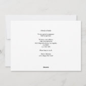 サンタクロースの新しいストップお知らせしました 新住所のお写真お引越し シーズンカード (裏面)