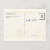 サンタクロースの有名な学校の家 シーズンポストカード (裏面)