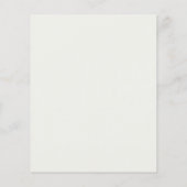 サンタクロースの机から (裏面)