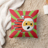 サンタクロースの歌うクリスマスのキャロルおよび歌 クッション (ブランケット)