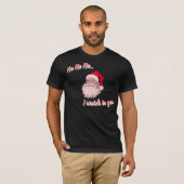 サンタクロースの気分のTシャツ Tシャツ (正面フル)