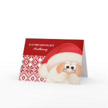 サンタクロースの特別な子に。クリスマスカード