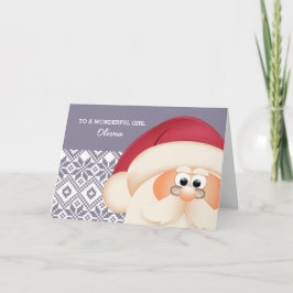 サンタクロースの特別な子に。クリスマス シーズンカード