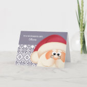 サンタクロースの特別な子に。クリスマス シーズンカード (正面)