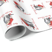 サンタクロースの猫 ラッピングペーパー (ロールコーナー)