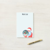 サンタクロースの町イングローブ ポストイット (デスク上)