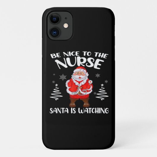 サンタクロースの看護師 Case-Mate iPhoneケース (裏面)