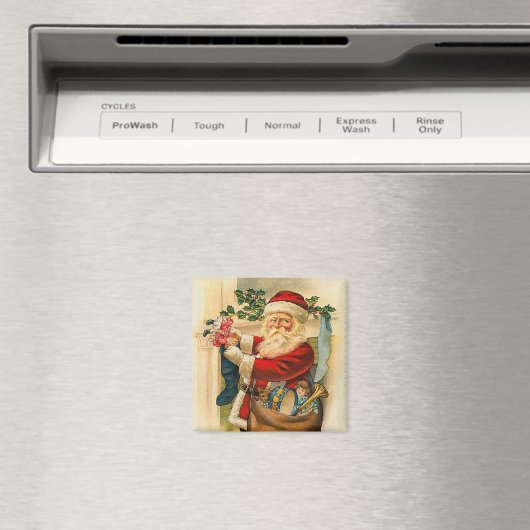 サンタクロースの磁石が休日 マグネット (インサイチュ (食洗機))