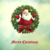 サンタクロースの窓にしがみつく ウィンドウサイン (シート3)