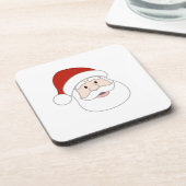 サンタクロースの絵 コースター (左側)
