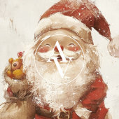 サンタクロースの絵 ヴィンテージの父なるクリスマス ポスター