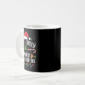 サンタクロースの耳を家族のクリスマスから引き離す可能性が高い コーヒーマグカップ (正面左)