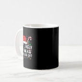 サンタクロースの耳を家族のクリスマスから引き離す可能性が高い コーヒーマグカップ (正面左)