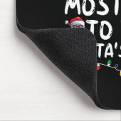 サンタクロースの耳を家族のクリスマスから引き離す可能性が高い マウスパッド (コーナー)