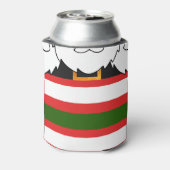 サンタクロースの衣装 缶クーラー (缶裏面)