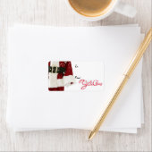 サンタクロースの贈り物ラベルと署名 ラベル (インサイチュ)