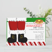 サンタクロースの足 招待状 (スタンド正面)