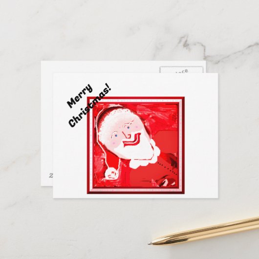 サンタクロースはがき シーズンポストカード (正面/裏面インサイチュ)