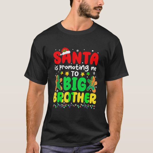 サンタクロースはクリスマスのFaに私を宣伝している Tシャツ (正面)