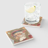 サンタクロースはクリスマスを知っている ストーンコースター (横)