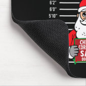 サンタクロースはニースの北極に乗っていると主張した マウスパッド (コーナー)