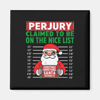 サンタクロースはニースの北極に乗っていると主張した マグネット