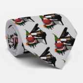 サンタクロースはピアノ素晴らし奏者だ ネクタイ (ロール)