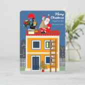 サンタクロースはポルトガルの雄鶏と出会う カード (スタンド正面)