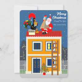 サンタクロースはポルトガルの雄鶏と出会う カード