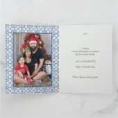 サンタクロースはポルトガルの雄鶏と出会う カード (内部)