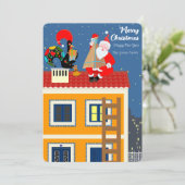 サンタクロースはポルトガルの雄鶏と出会う カード (スタンド正面)