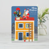 サンタクロースはポルトガルの雄鶏と出会う カード (スタンド正面)