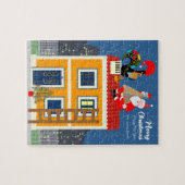 サンタクロースはポルトガルの雄鶏と出会う ジグソーパズル (横)