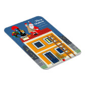 サンタクロースはポルトガルの雄鶏と出会う マグネット (右側)