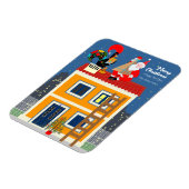 サンタクロースはポルトガルの雄鶏と出会う マグネット (左側)