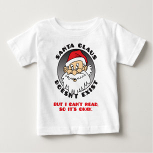 サンタクロースは存在していません ベビーTシャツ