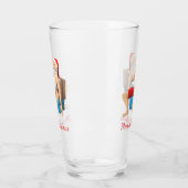 サンタクロースは少し昼寝を取っている タンブラーグラス (左)