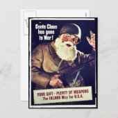 サンタクロースは戦争へ行った シーズンポストカード (正面/裏面)