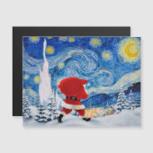 サンタクロースは来はがき (正面/裏面)