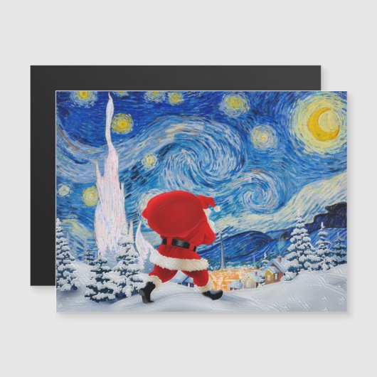 サンタクロースは来はがき (正面/裏面)