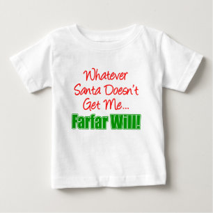 サンタクロースは私を遠くに連れて行かない ベビーTシャツ