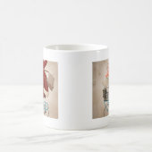 サンタクロースは自転車に乗ります コーヒーマグカップ (中央)