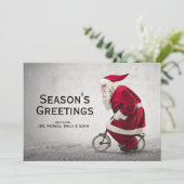 サンタクロースは自転車に乗ります シーズンカード (スタンド正面)