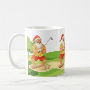 サンタクロースは7月にクリスマスを祝っている コーヒーマグカップ
