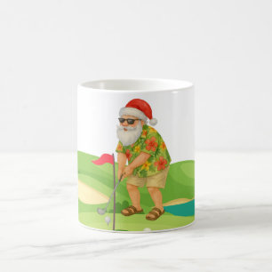 サンタクロースは7月にクリスマスを祝っている コーヒーマグカップ